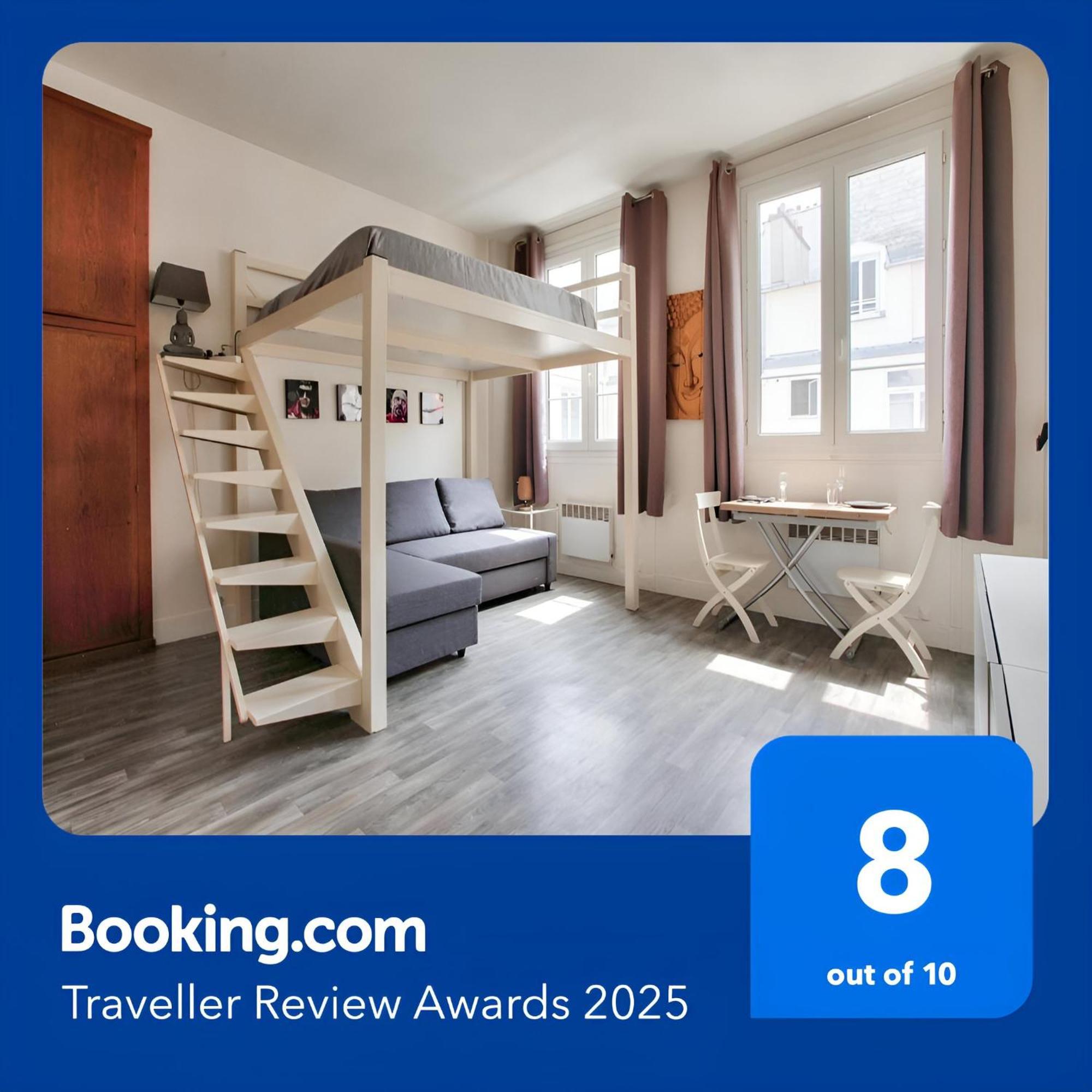 Montmartre Superbe Studio Paris Free Netflix Kültér fotó