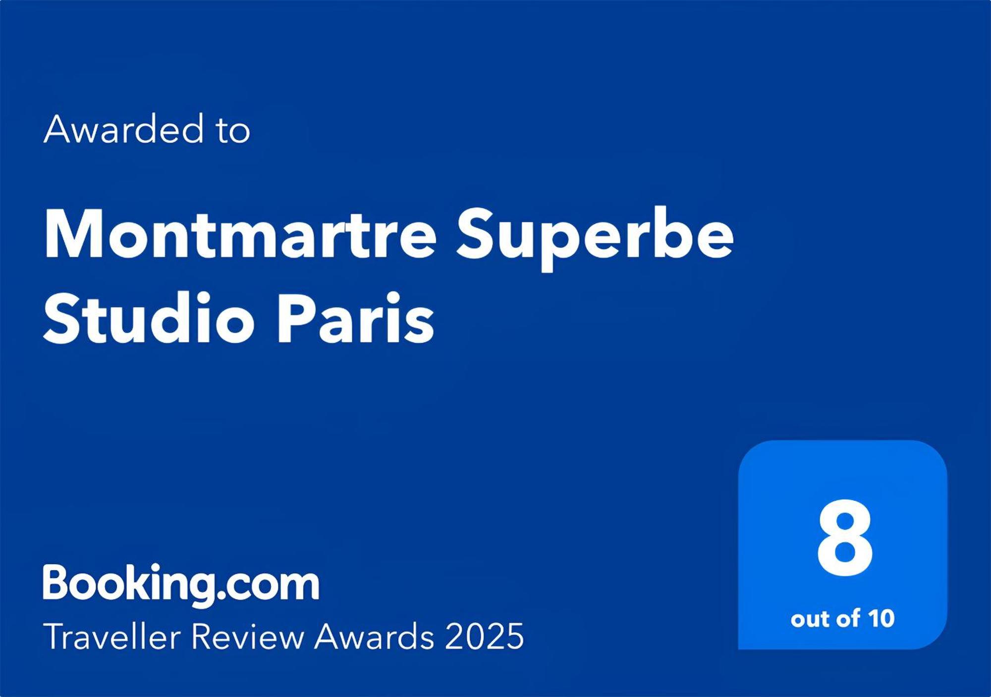 Montmartre Superbe Studio Paris Free Netflix Kültér fotó