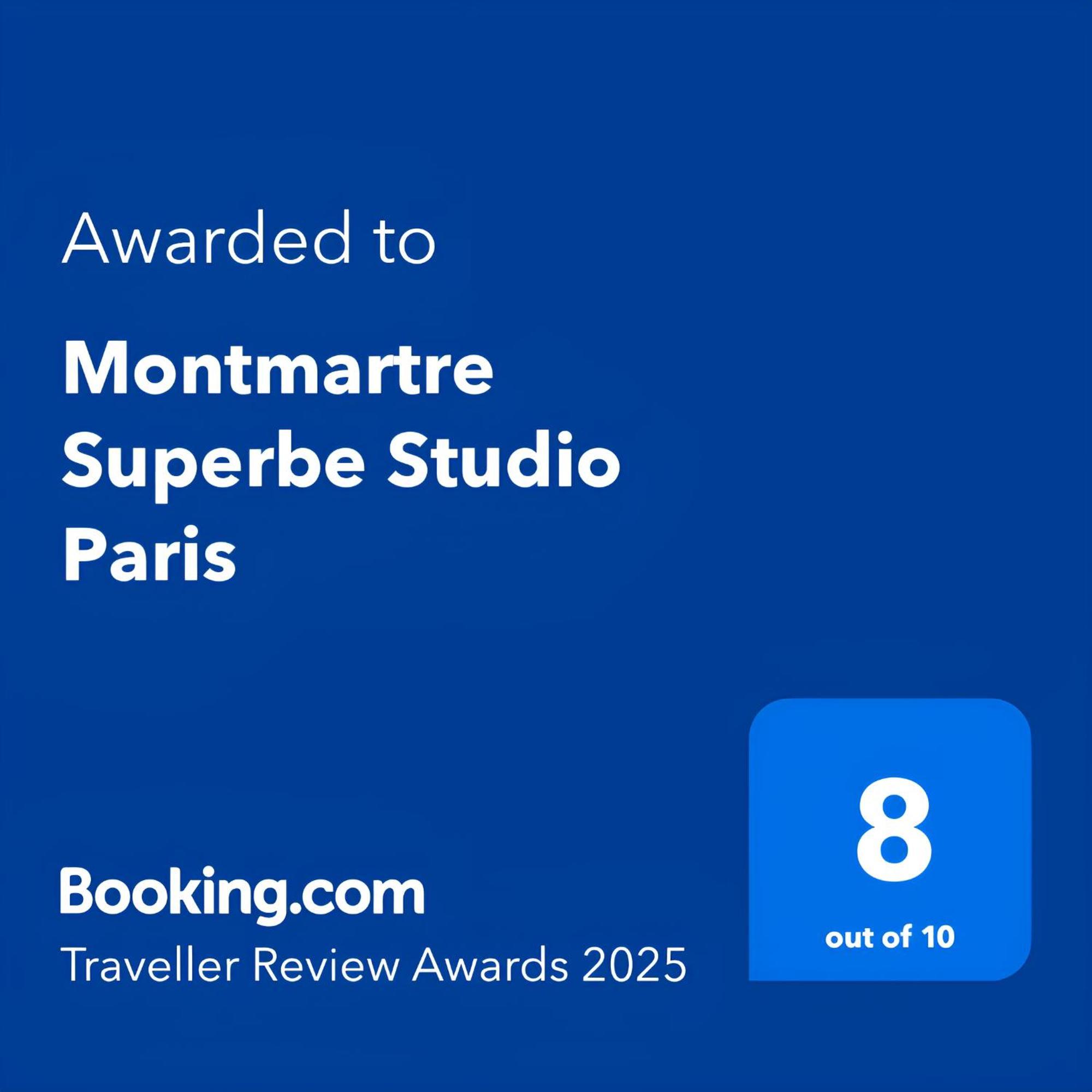 Montmartre Superbe Studio Paris Free Netflix Kültér fotó